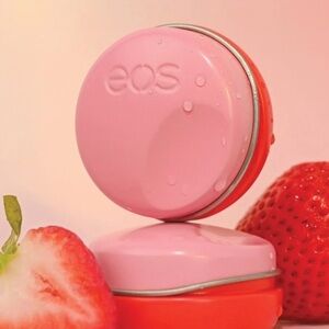 New eos Plant-Based Vegan Lip Salve- Strawberry Sorbet